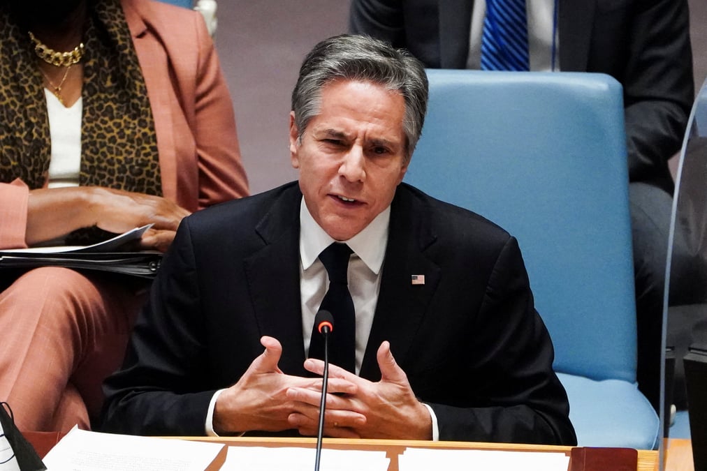 A l'onu, blinken accuse les russes de preparer une attaque imminente