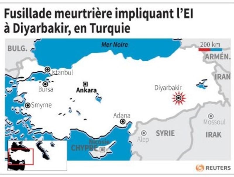 Fusillade meurtriere impliquant l'ei en turquie