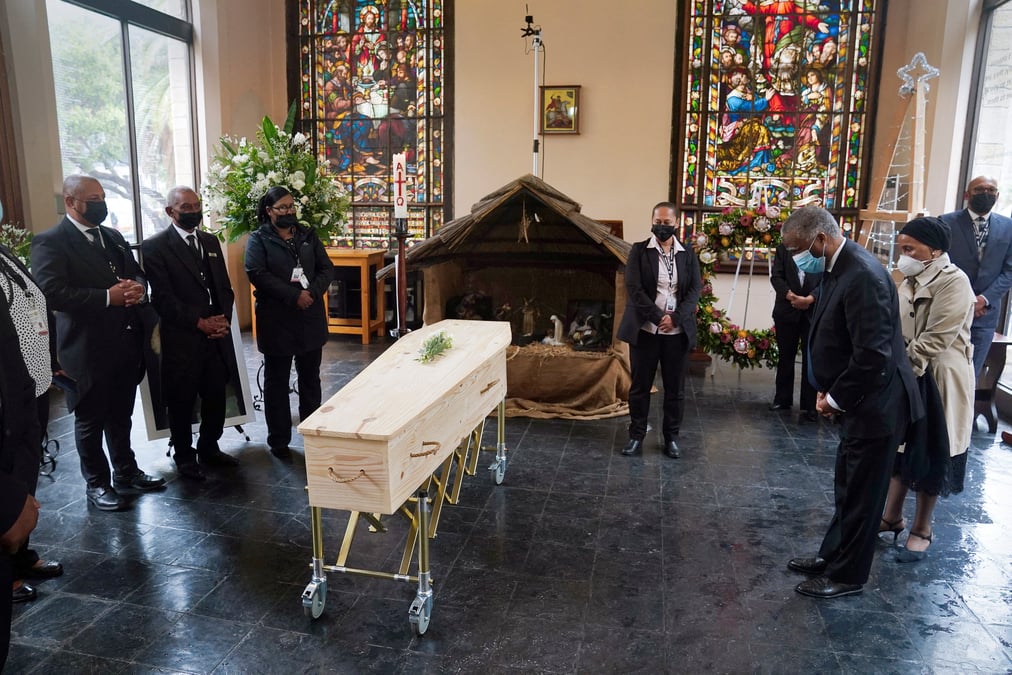 Funerailles de l'archeveque desmond tutu