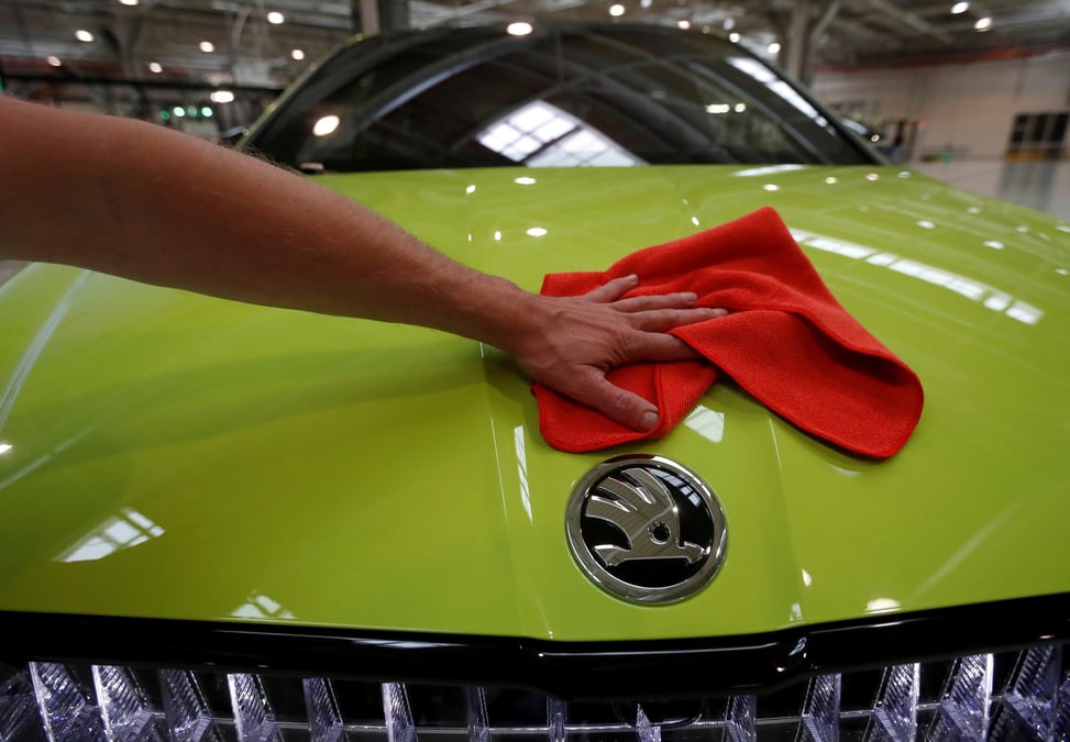 Skoda enyaq presente a mlada boleslav