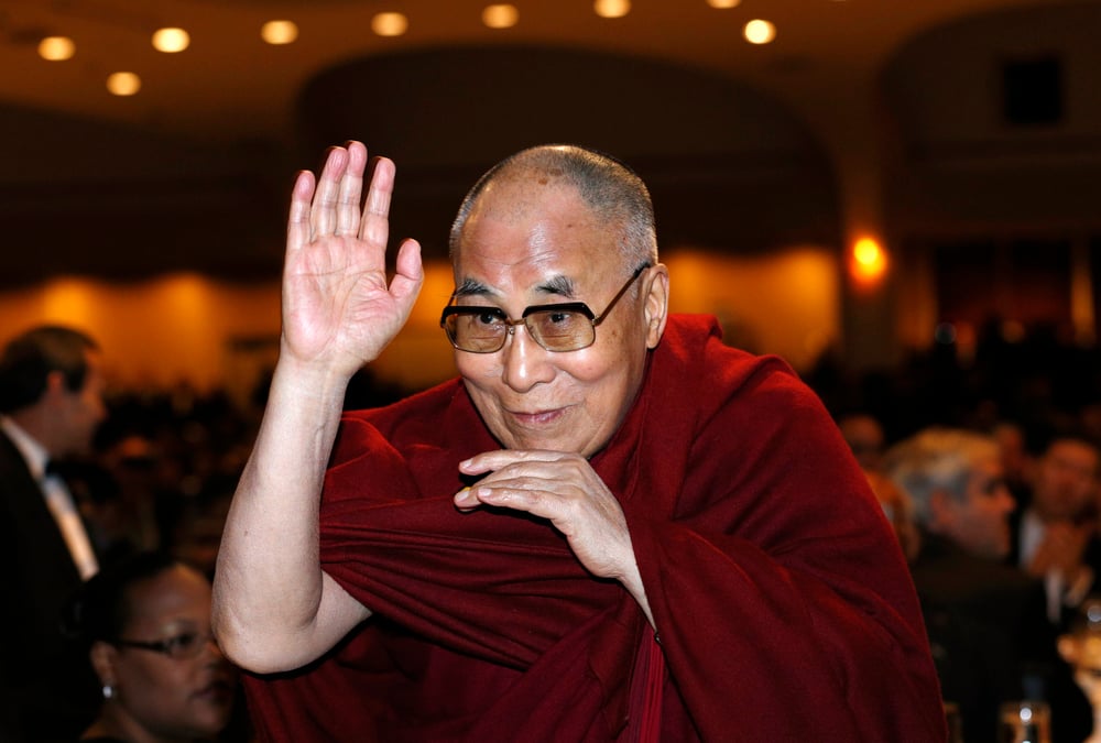 Pekin s’irrite de la presence du dalai-lama a washington