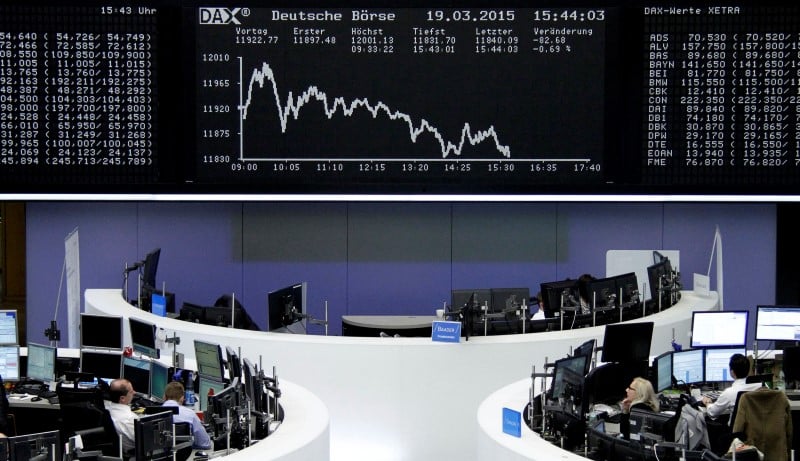Les bourses de la zone euro terminent en net recul