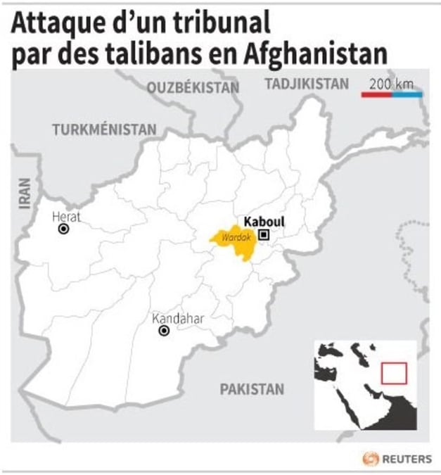 Attaque d’un tribunal par des talibans en afghanistan