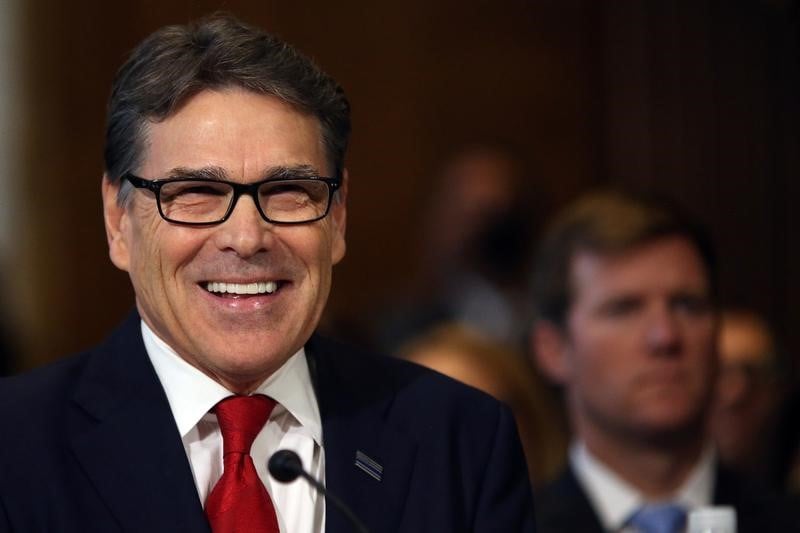 Rick perry confirme comme secretaire americain a l'energie