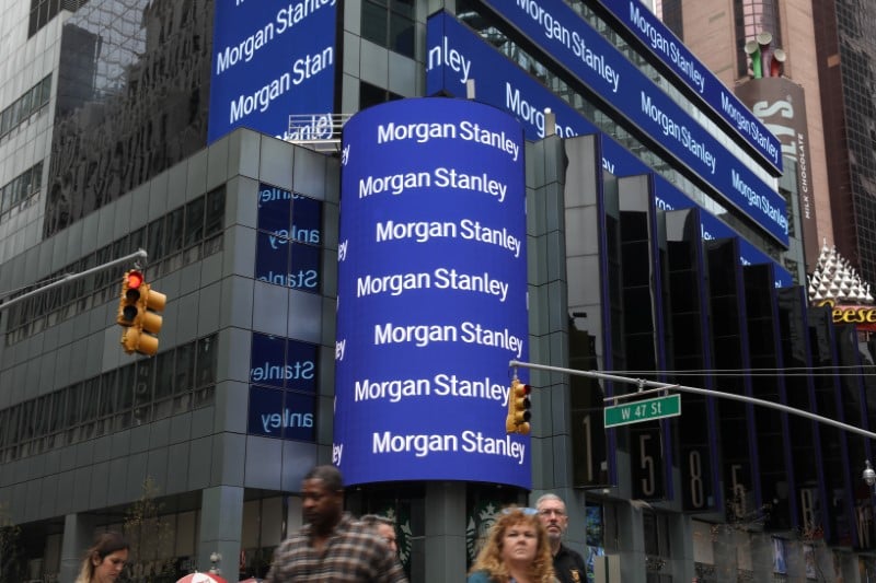 Morgan stanley: hausse de 11% du benefice au 3e trimestre