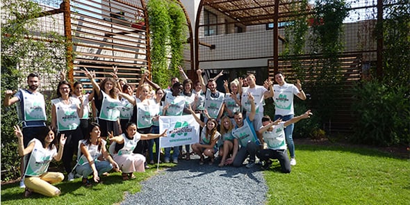 Les équipes de Cmultiserv, au Soler (66)
