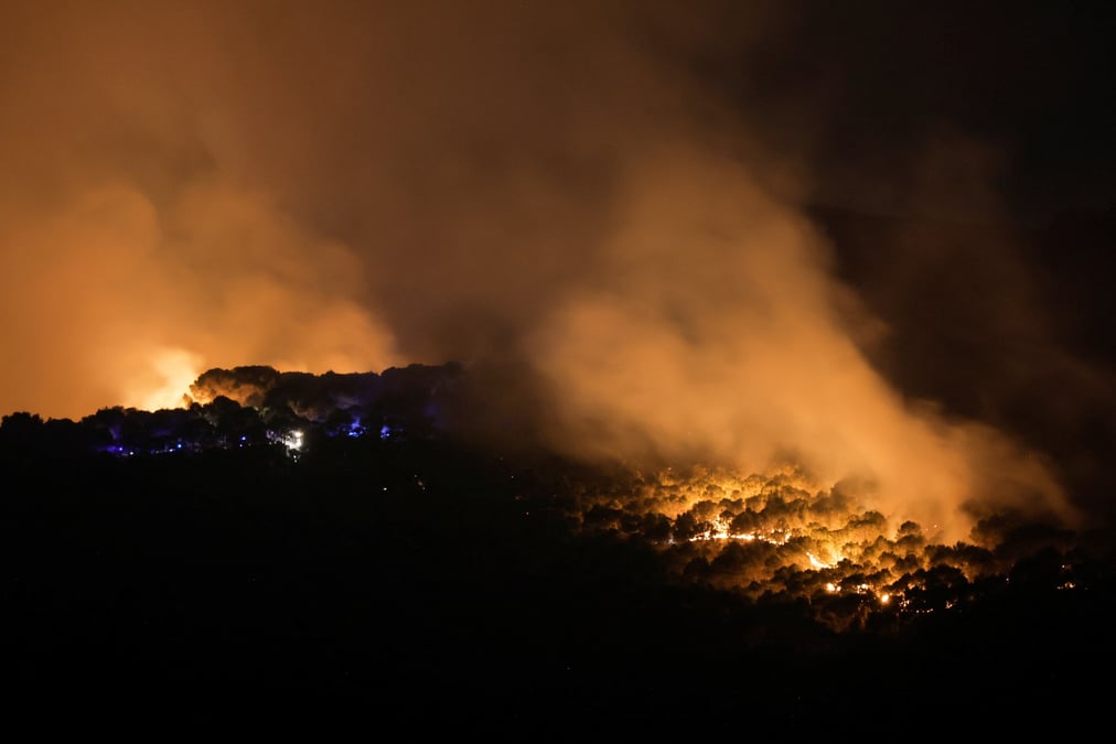 Incendies en france et en espagne, canicule en europe