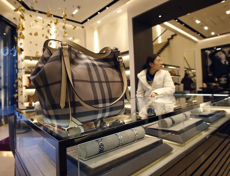 Hausse de 19% du CA de Burberry au second semestre
