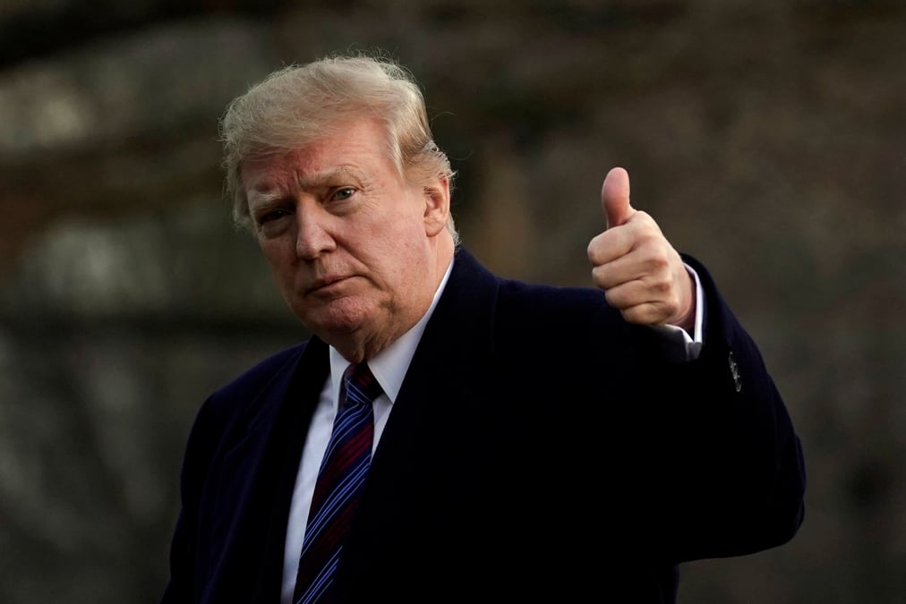 Donald trump est en "tres bonne sante"