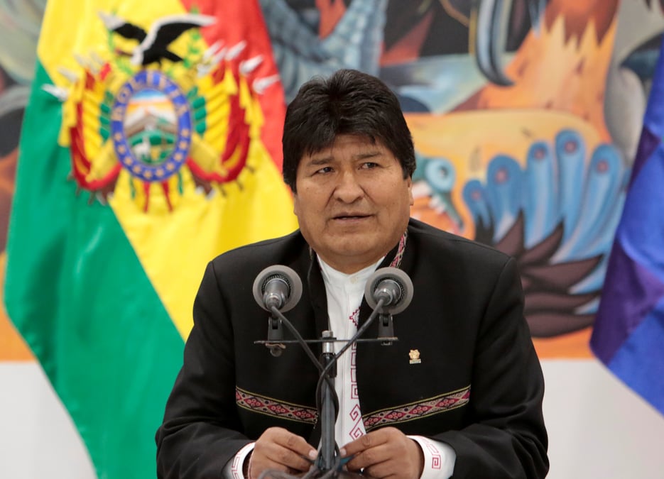Morales denonce un "putsch" pour le priver d'un nouveau mandat en bolivie
