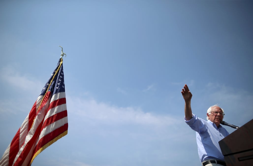 Bernie sanders tente de seduire l'electorat noir americain