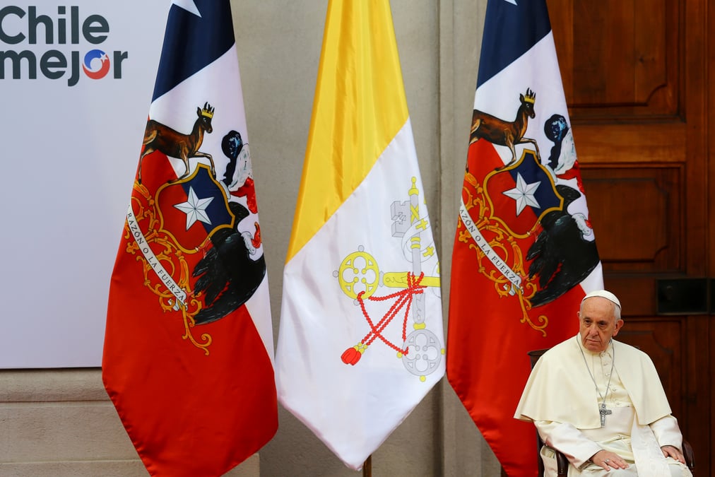 Le pape au chili dit sa douleur et sa honte face a la pedophilie