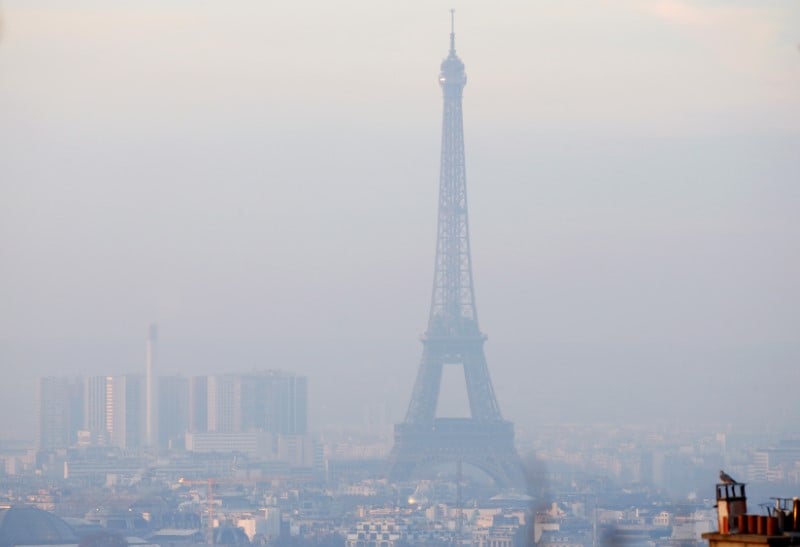Legere amelioration de la qualite de l'air des franciliens en 2017