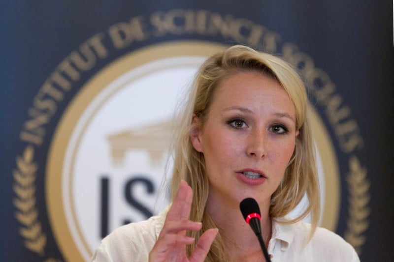 Marion marechal assure que son ecole n'est pas un projet politique
