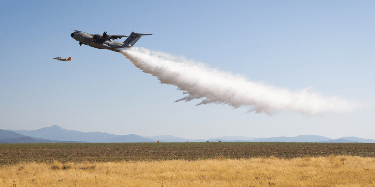 Airbus A400M incendies
