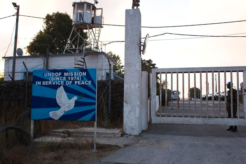 Les casques bleus du Golan sont sains et saufs, dit l'Onu