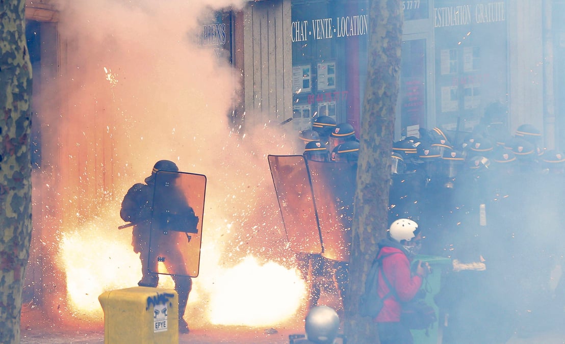 Violences en marge des manifestations contre la loi travail