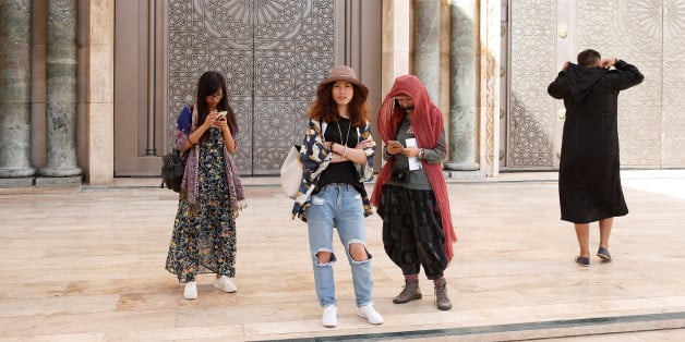 Touristes chinois au Maroc