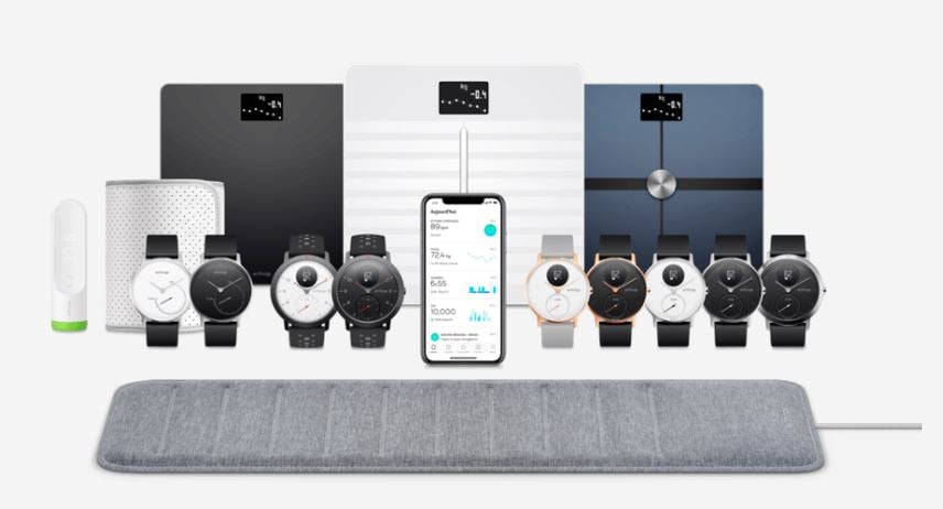 Les objets connectés de Withings.