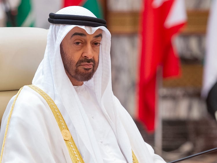 Mohamed Ben Zayed, prince héritier des EAU.