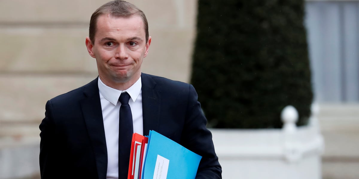 Olivier Dussopt, secrétaire d'Etat à la fonction publique,