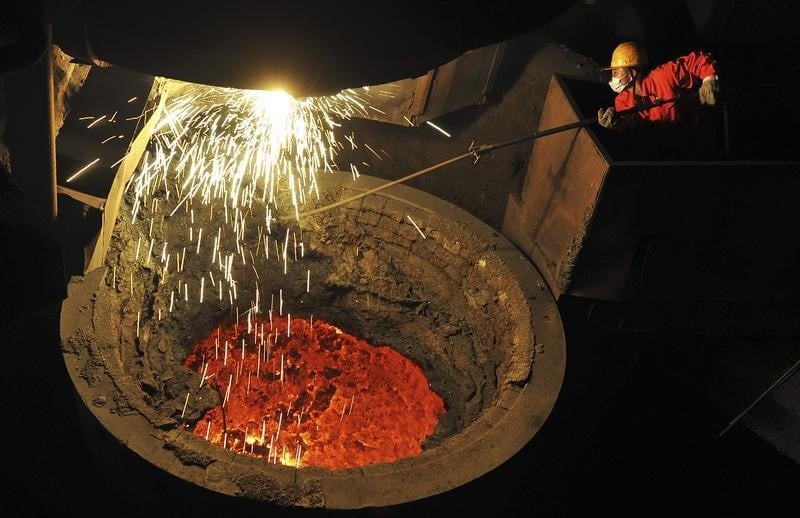 Net ralentissement de la production d’acier en chine l’an dernier