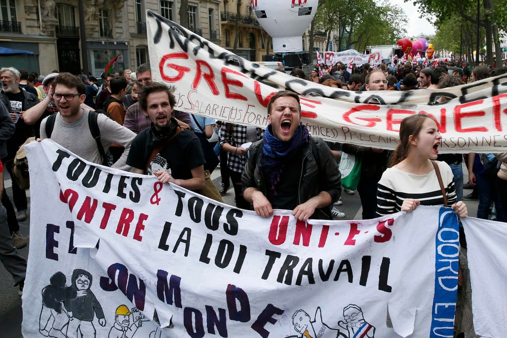 Nouvelles manifestations contre la loi travail