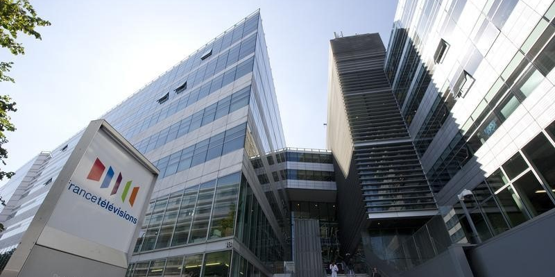 Le siège de France Télévisions, dans le 15ème arrondissement de Paris.