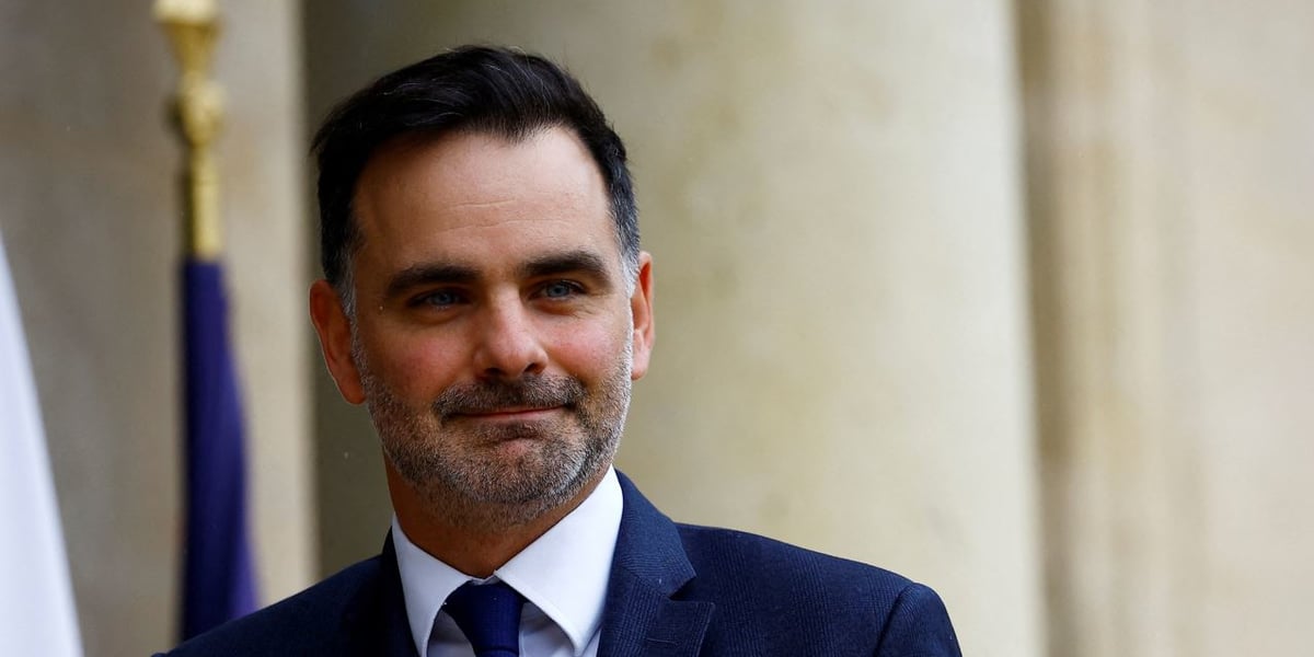 Revenant sur le quinquennat précédent, Laurent Saint-Martin a pointé du doigt la hausse de la dépense publique (Photo prise le 23 septembre 2024).