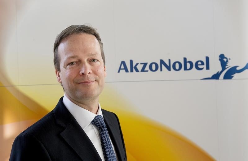 Akzo nobel annonce le depart du dg buchner pour raisons de sante