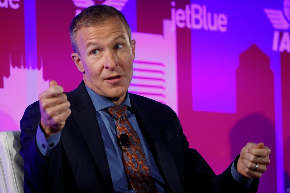 Le directeur general de united airlines, scott kirby