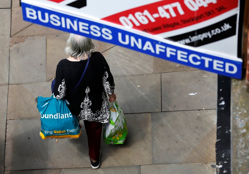 Le brexit n'empeche pas les britanniques de consommer