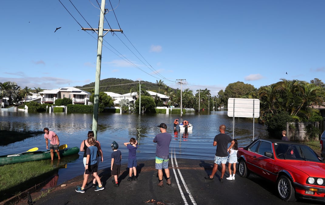 Australie: evacuations dans la region de sydney a l'approche des pluies