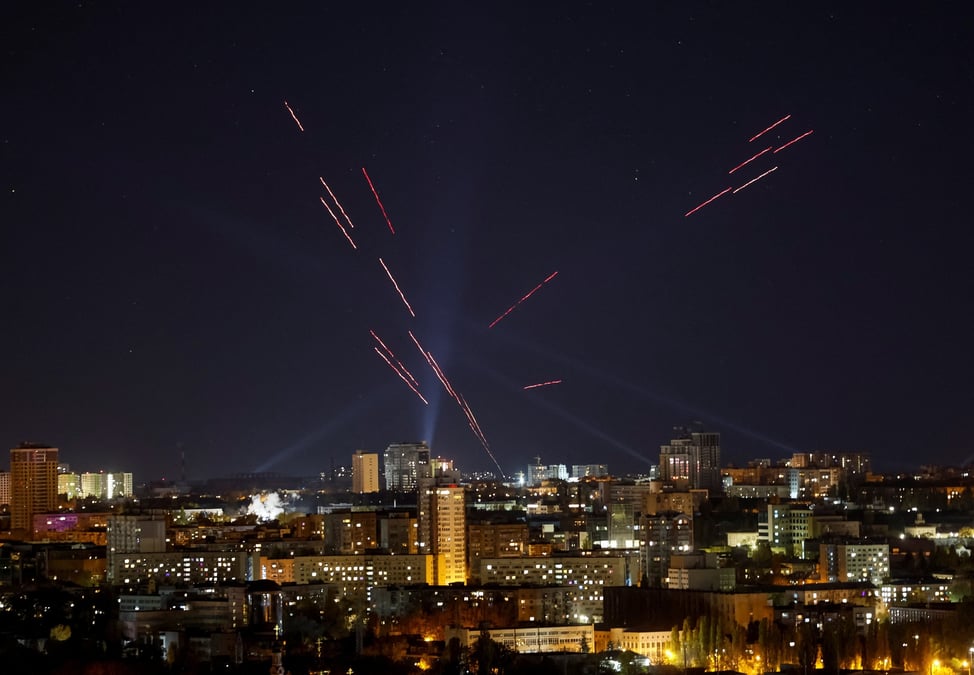 Frappe de drone russe a kiev