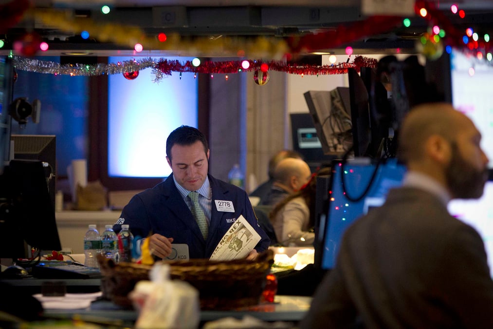 La bourse de new york termine en hausse
