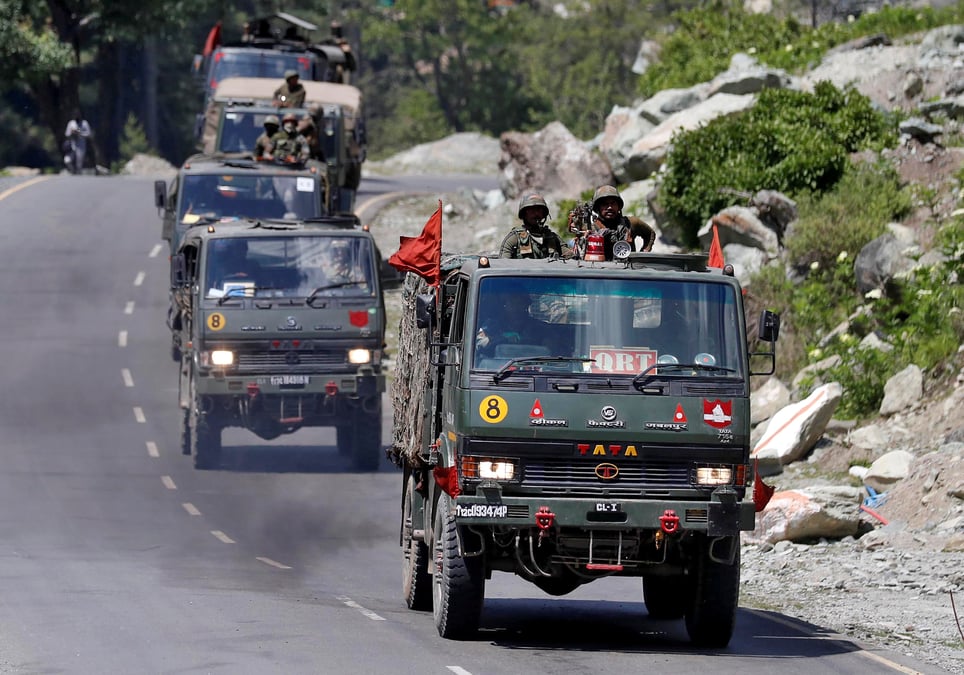 La chine retire des troupes de la frontiere disputee avec l'inde