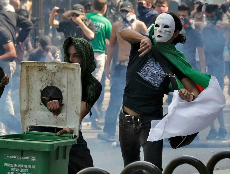 Manifestations pro-palestiniennes, heurts à Paris
