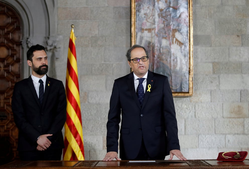 Le pp denonce la "provocation" du nouveau gouvernement catalan