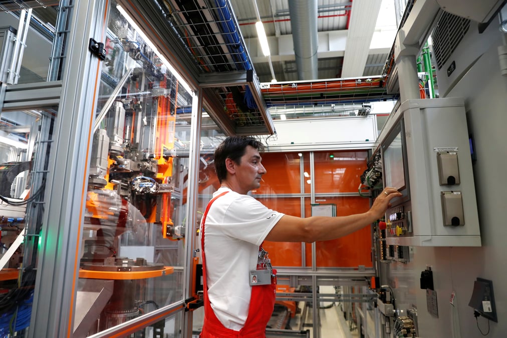 Zone euro: nouveau ralentissement dans l'industrie en octobre