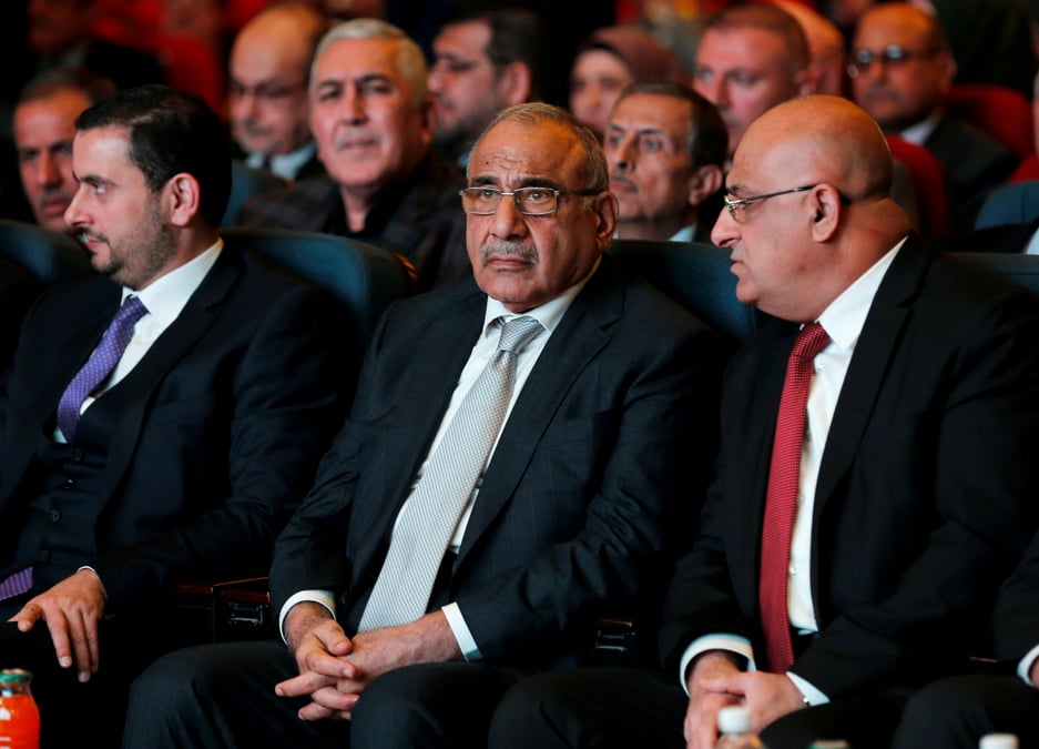Le premier ministre irakien recu par mohamed ben salman a ryad