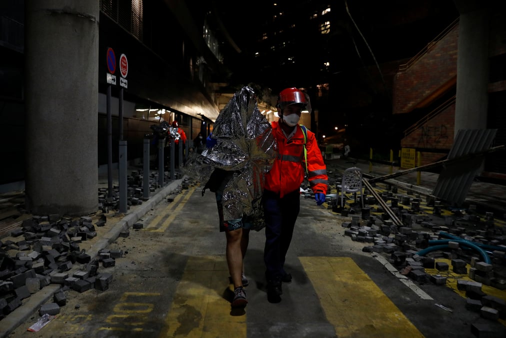Le congres us affiche son soutien aux manifestants de hong kong
