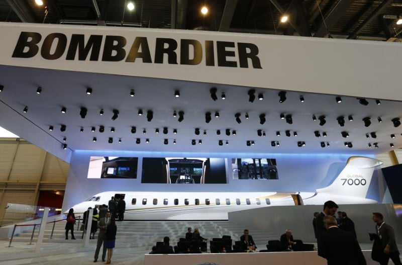 Premier vol du bombardier global 7000