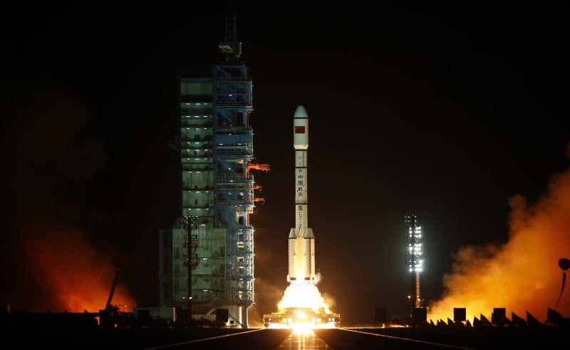 La station spatiale chinoise rentrera lundi dans l'atmosphere