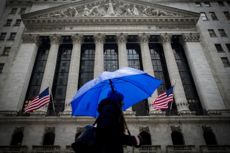 La bourse de new york finit en baisse