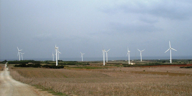 Tunisie station sidi daoud éolien