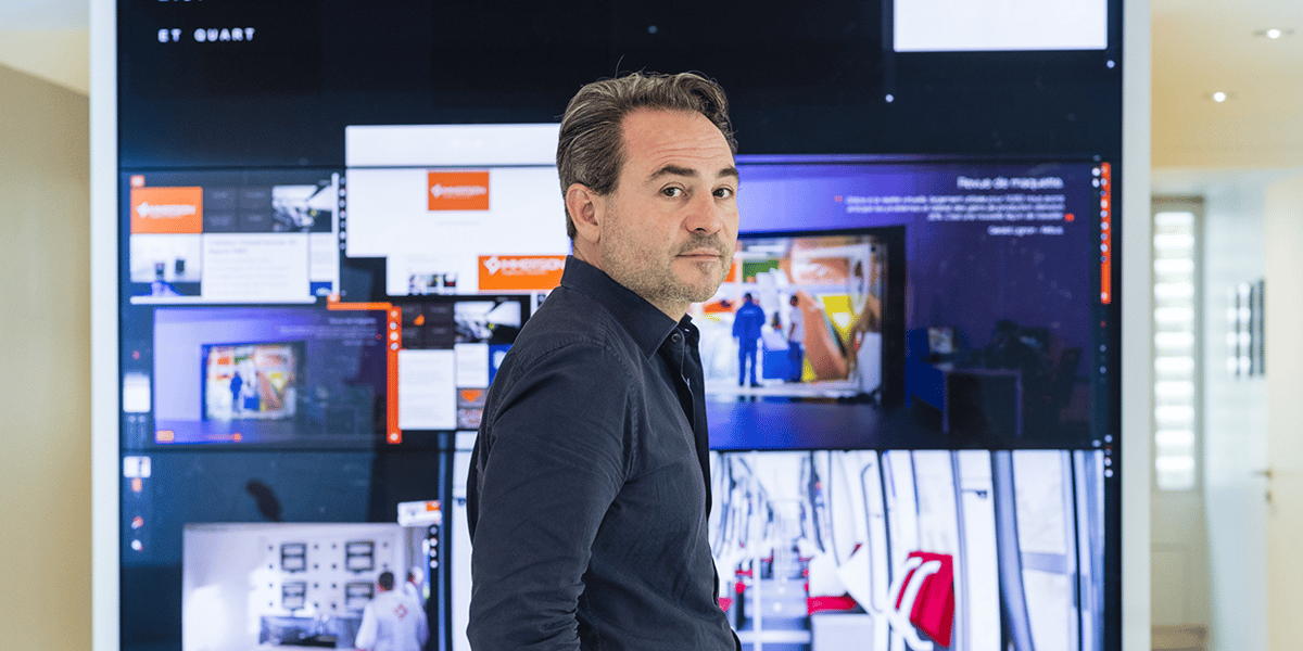 Christophe Chartier, PDG d'Immersion