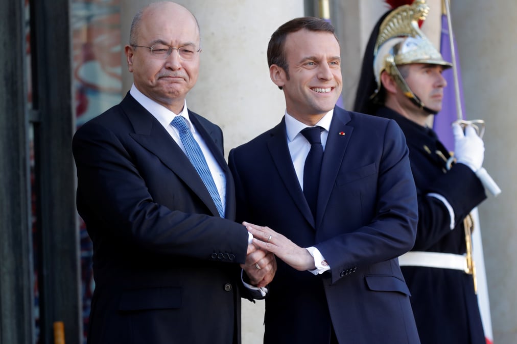 Macron annonce qu'il se rendra dans "quelques mois" en irak