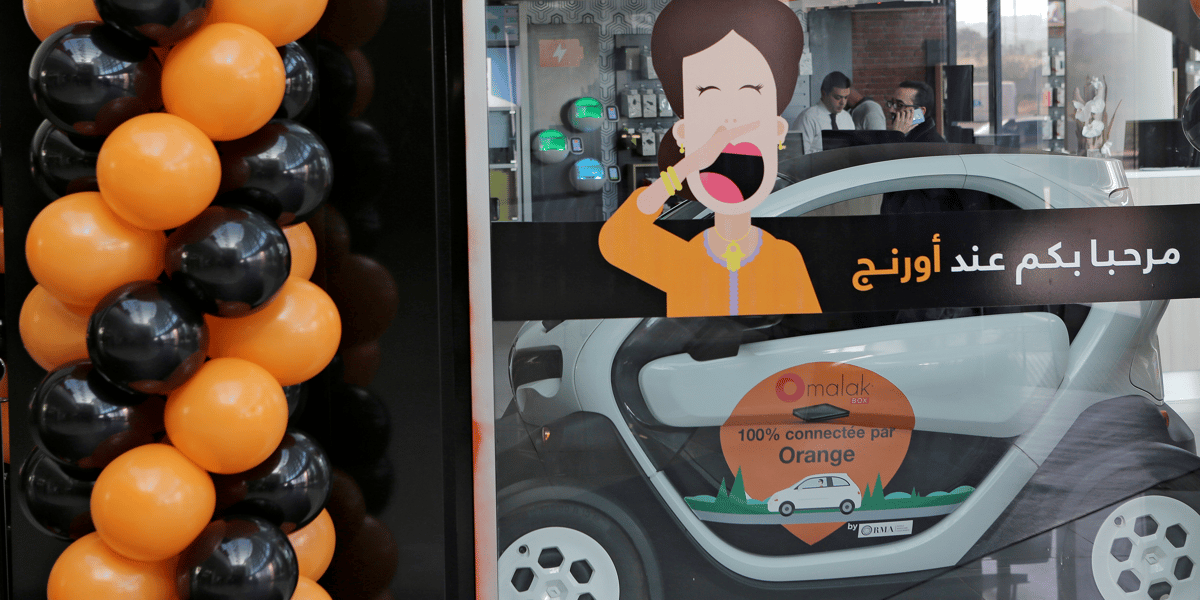 Orange Maroc Arabe télécoms téléphonie