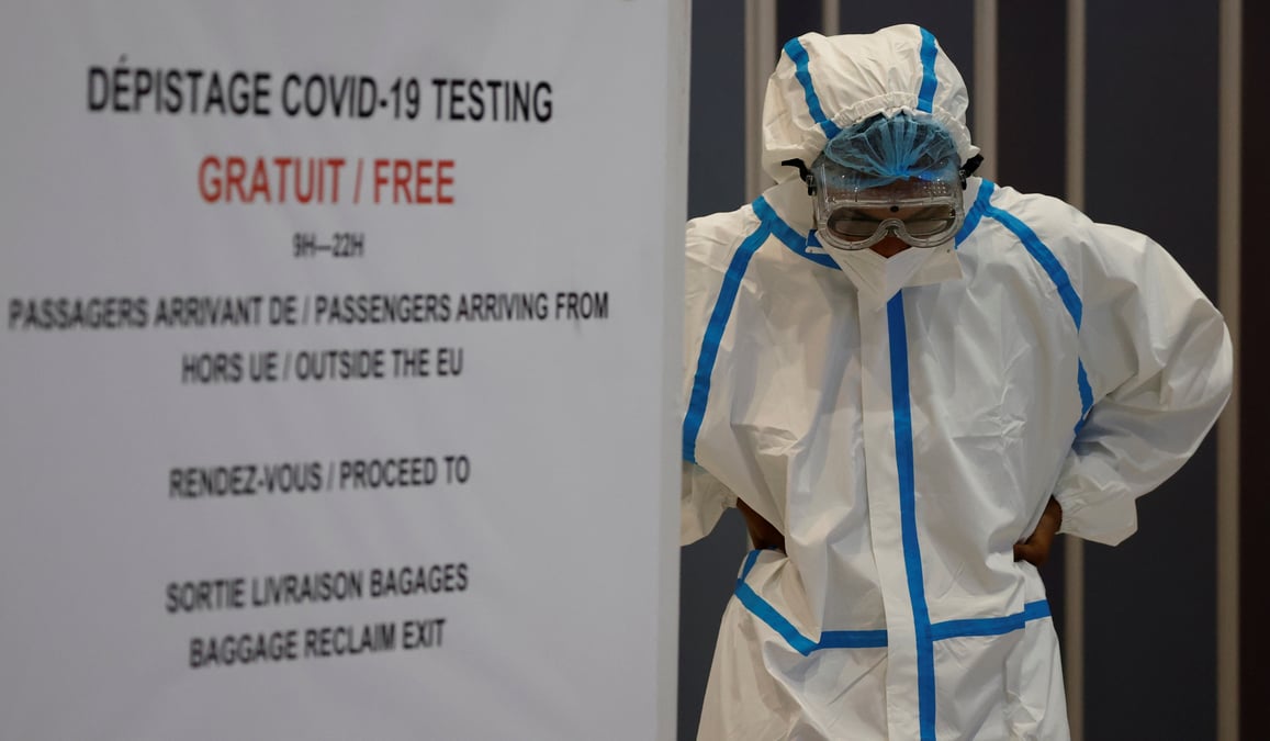 La france a enregistre 1.346 nouveaux cas de contamination au coronavirus