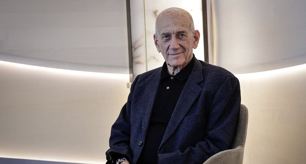 Ehoud Olmert, ancien Premier ministre israélien, le 9 juin à Paris.